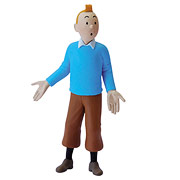 Adventures of Tintin Blue Sweater Tintin Mini Statue